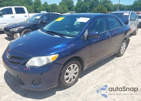 2013 Toyota Corolla L из США, поврежденный, VIN 2T1BU4EE0DC097687